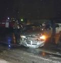 В Архангельске на Талажском шоссе столкнулись сразу три автомобиля