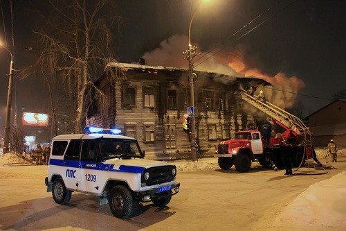 За выходные в Архангельской области произошло 16 пожаров