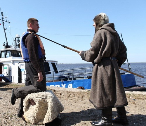 Участников экспедиции «Поморский ход» в Архангельске посвятили в промысловики