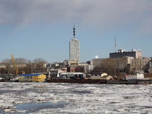 Очищение порта Архангельск ото льда ожидается 5–7 мая