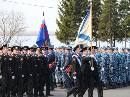 Войска Архангельского военного гарнизона готовятся к марш-параду