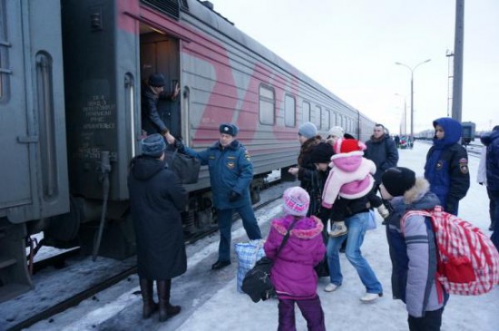 Архангельск принял и разместил очередную группу украинских беженцев