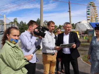 Глава Северодвинска Игорь Скубенко пообещал горожанам обновленный парк культуры и отдыха