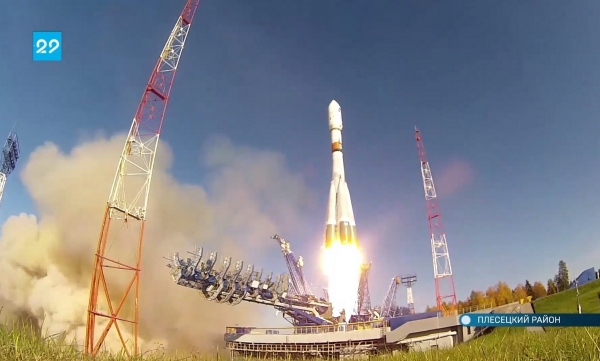 С космодрома Плесецк успешно запустили 22 спутника