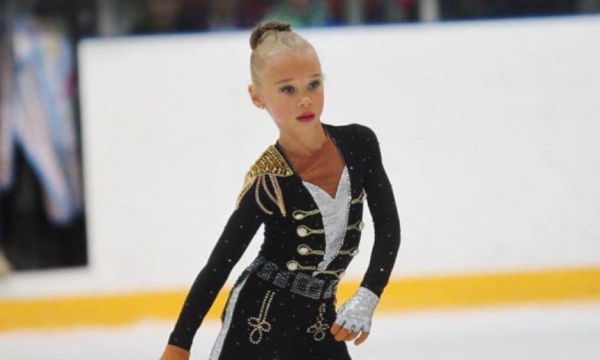 12-летняя северянка заняла второе место на первенстве Москвы по фигурному катанию среди юниоров