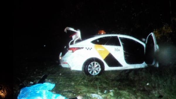 В результате ДТП с участием такси на трассе близ Архангельска погибли двое человек