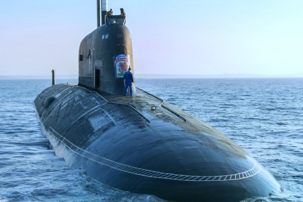Атомная подлодка «Казань», построенная в Северодвинске, проходит испытания в Белом море