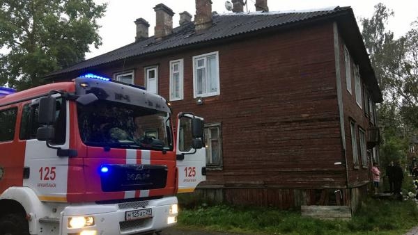 Пять пожаров одновременно: смотрим на карте, какие дома горели в Архангельске