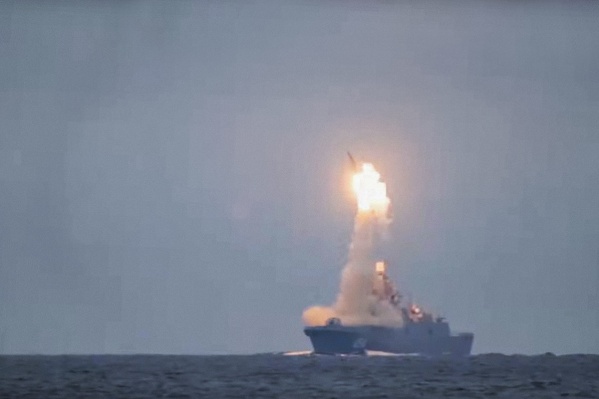 В Белом море успешно прошли испытания гиперзвуковой ракеты «Циркон». Видео
