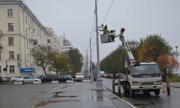 В Архангельске на набережной установили комплекс фотовидеофиксации нарушений ПДД