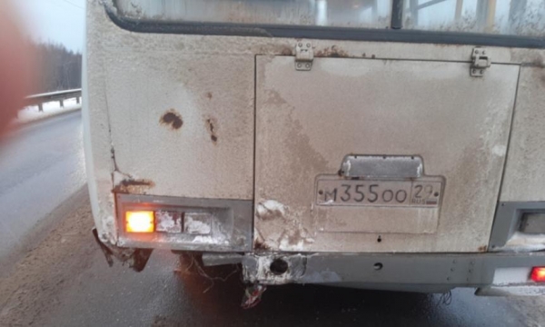 В Котласском районе в ДТП с пассажирским автобусом пострадали пять человек