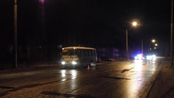 Архангелогородка попала под колеса автобуса на проезжей части дороги