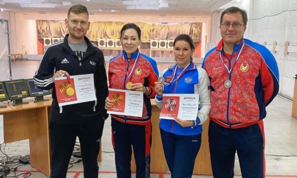Стрелки Архангельской области завоевали три медали на всероссийском турнире
