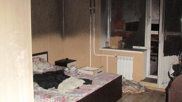 Студентка устроила пожар на съёмной квартире в архангельской новостройке