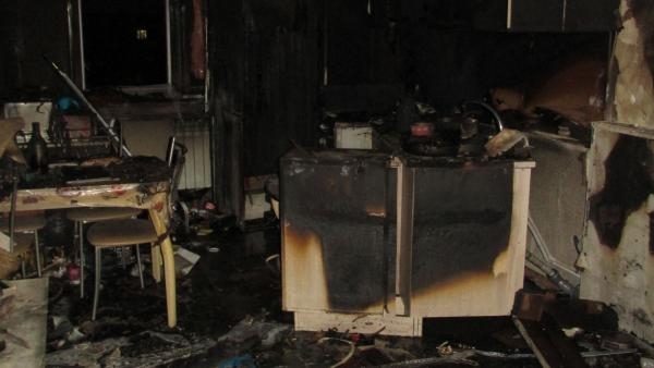 Студентка устроила пожар на съёмной квартире в архангельской новостройке