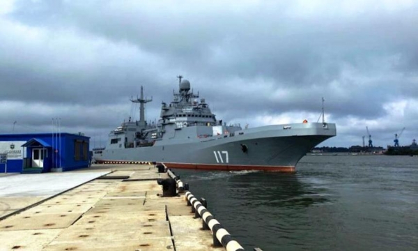 Новейший большой десантный корабль Северного флота готовится к переходу в Североморск