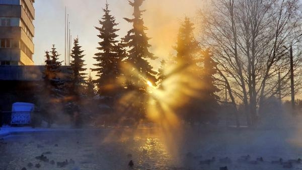 В предстоящий уикенд Архангельскую область ждут ночные тридцатиградусные морозы