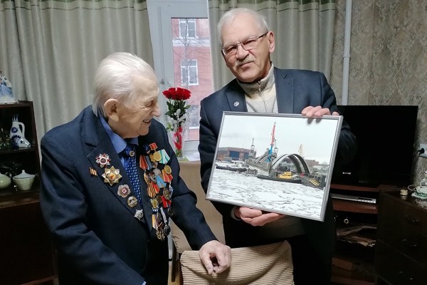  Старшина с "Гремящего" Павел Лапшинов умер на 102-м году в Северодвинске  