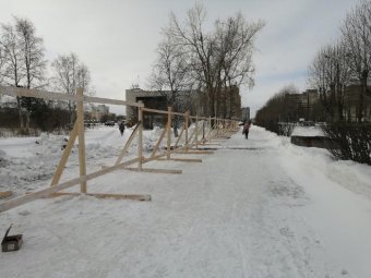 В квартале 100 Северодвинска ведется подготовка к строительству парка