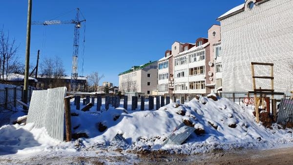 Вмешательство прокуратуры вынудило чиновников заблокировать стройку в Архангельске