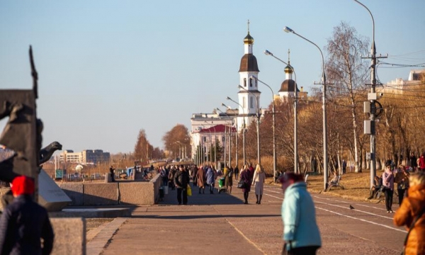 24 апреля в Архангельске ожидается тёплая, но очень ветренная погода