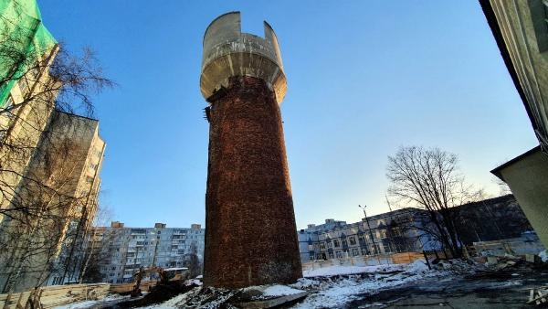При сносе водонапорной башни в Архангельске выявлены грубые нарушения