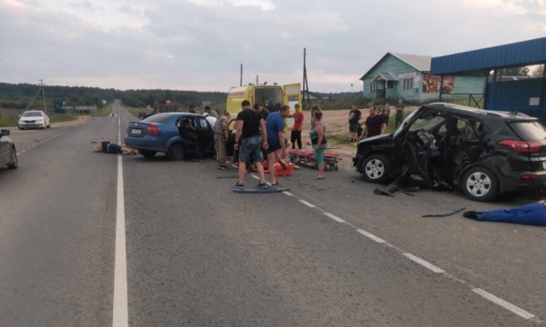 Три человека погибли и пять пострадали в ДТП в Устьянском районе