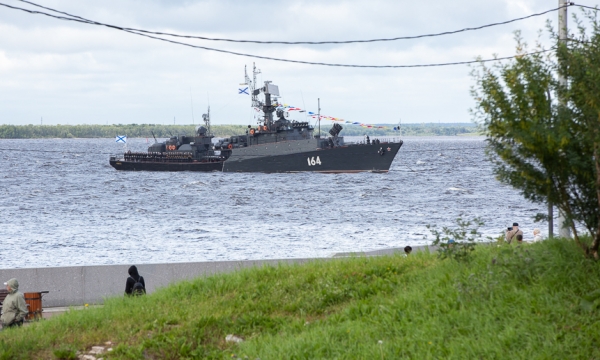 Корабли Беломорской военно-морской базы вышли в Баренцево море для противолодочных учений