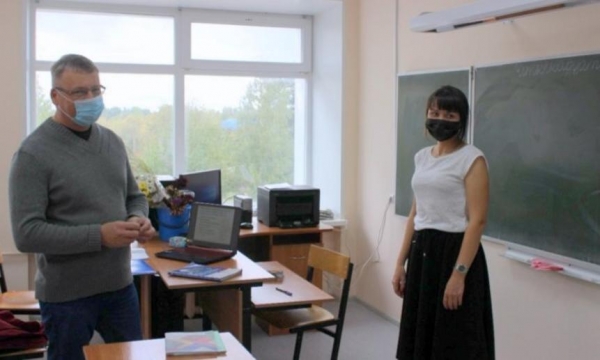 Министр образования Олег Русинов посетил Красноборский район с рабочим визитом
