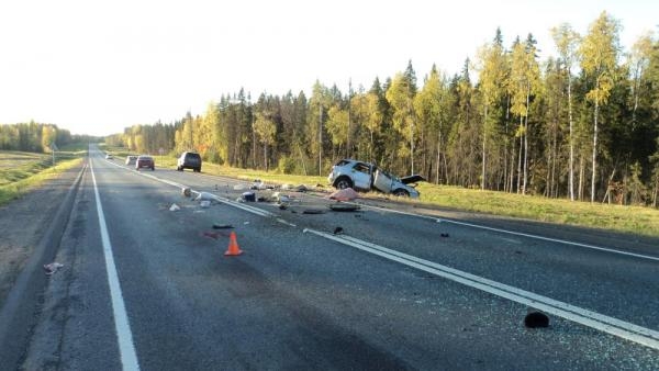 Авария со смертельным исходом произошла в субботу на выезде из Архангельска