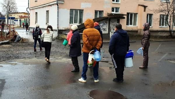 Названы районы полного отключения водоснабжения в Архангельске на 8 октября