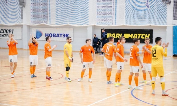 МФК «Поморье» потерпел шестое поражение подряд в Высшей лиги чемпионата России по мини-футболу