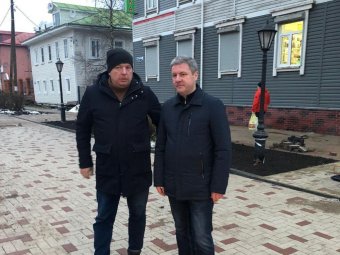 Глава Архангельска Дмитрий Морев заценил темпы благоустройства на Чумбаровке