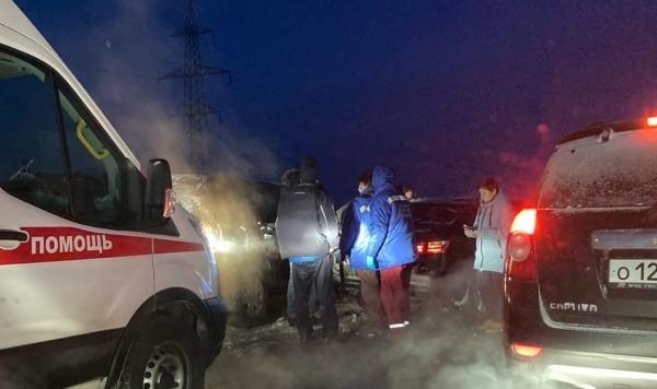 Утренние антирекорды: на подъезде к Архангельску два десятка машин попали в ДТП