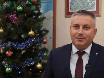 Градоначальник Игорь Скубенко поздравил северодвинцев с Новым годом