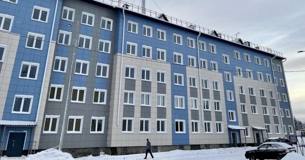 В Плесецке введен в эксплуатацию жилой дом для переселенцев из аварийного жилья