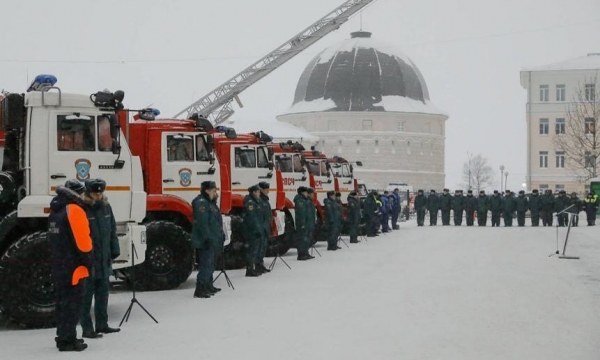 Пожарные и спасатели Архангельской области получили новую технику