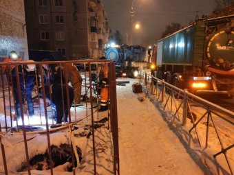 Силами «РВК-Архангельск» в первые пять дней нового года устранено 10 аварий на сетях водоснабжения