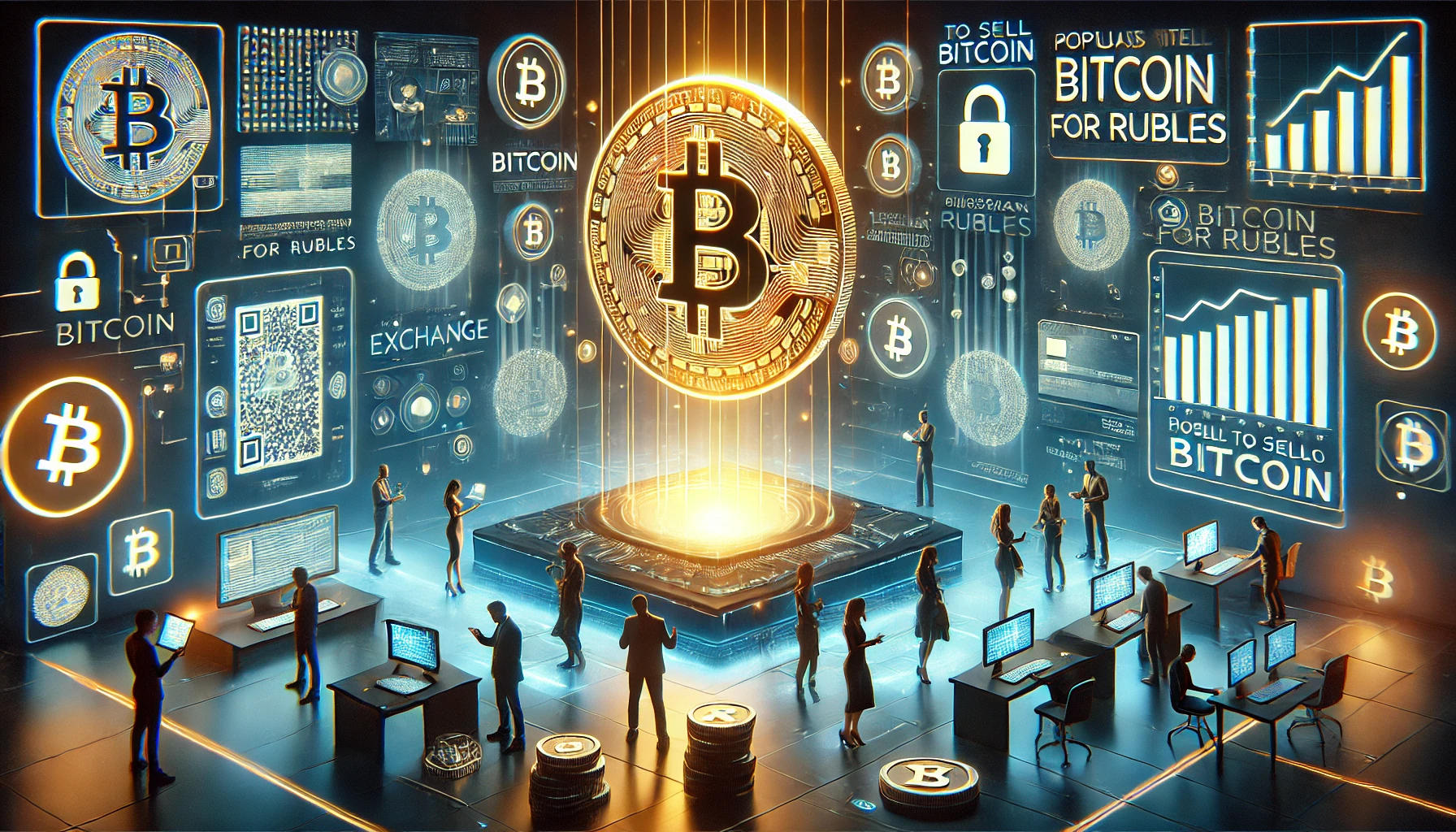 Популярные способы продажи биткоина за рубли